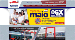Desktop Screenshot of deposito4000.com.br